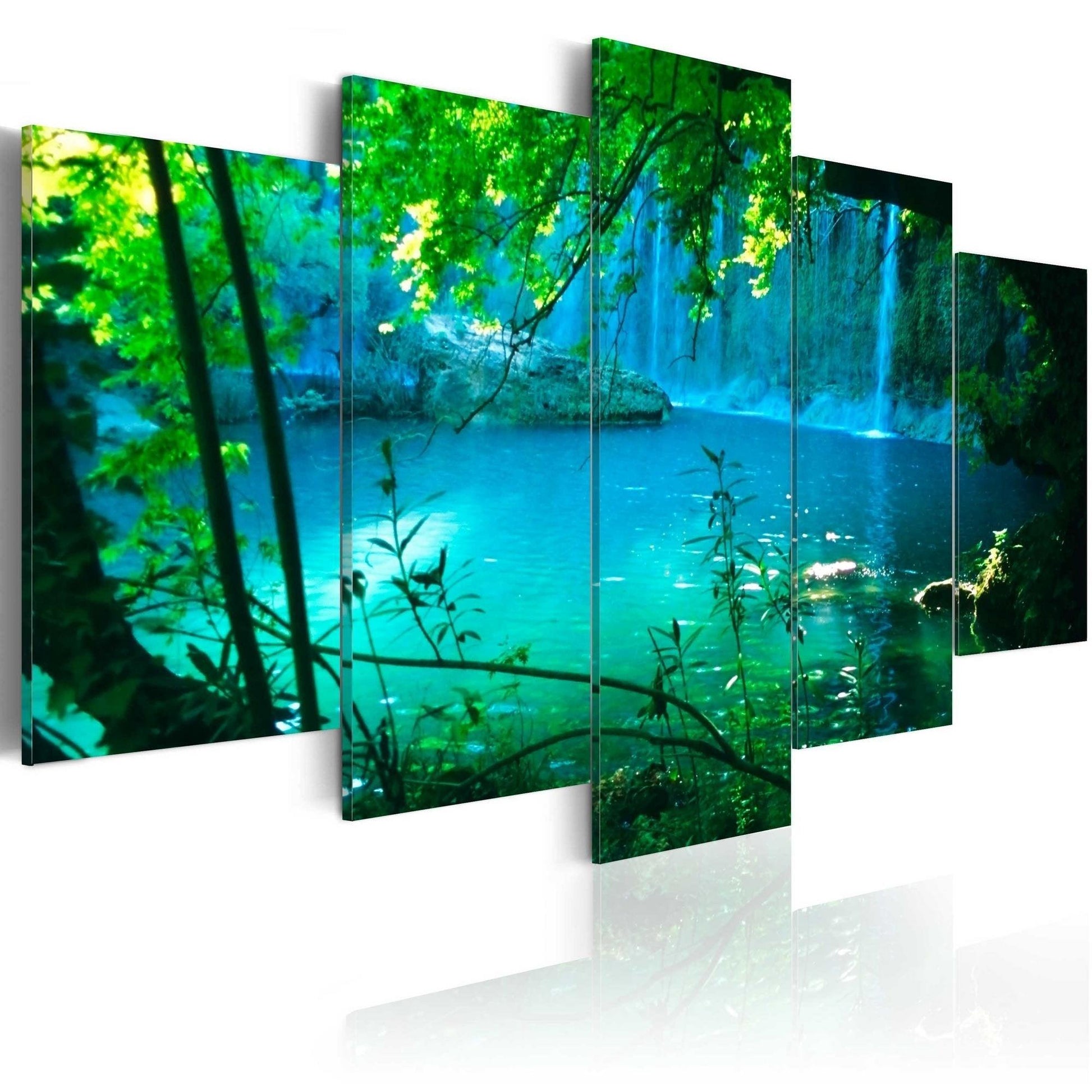 Canvas Print - Turquoise seclusion - www.trendingbestsellers.com