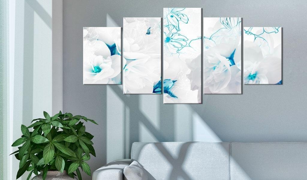 Canvas Print - Turquoise threads - www.trendingbestsellers.com