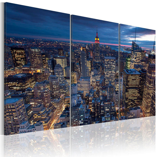 Canvas Print - View from above - NYC - www.trendingbestsellers.com