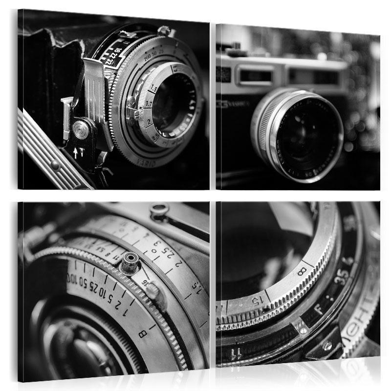 Canvas Print - Vintage Cameras - www.trendingbestsellers.com