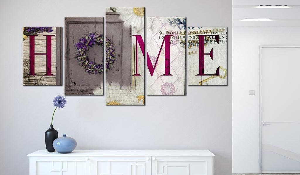 Canvas Print - Welcome home - www.trendingbestsellers.com