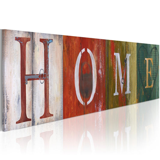 Canvas Print - Welcome home! - www.trendingbestsellers.com