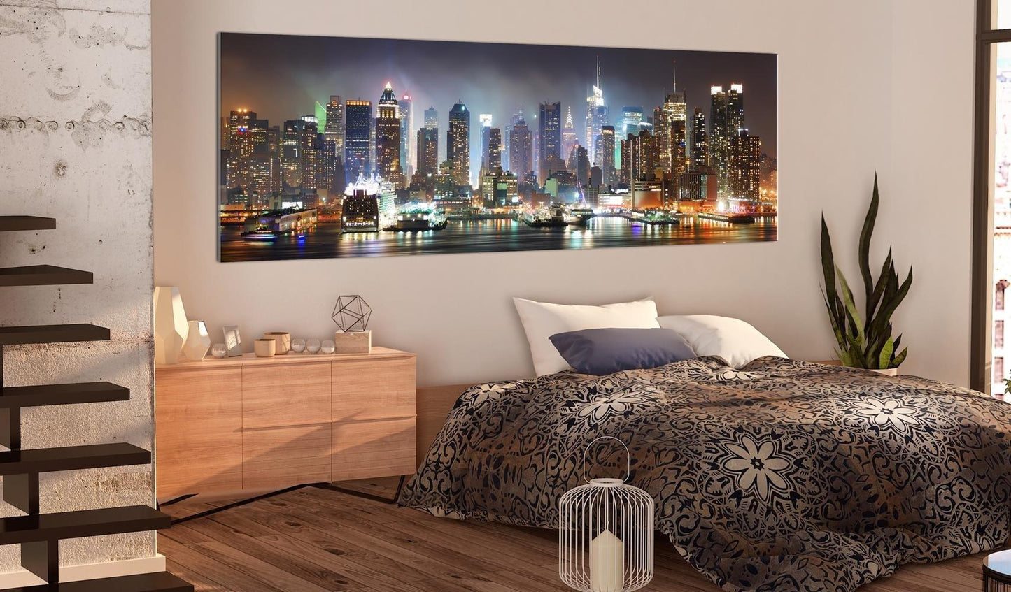 Canvas Print - White reflections in New York - www.trendingbestsellers.com