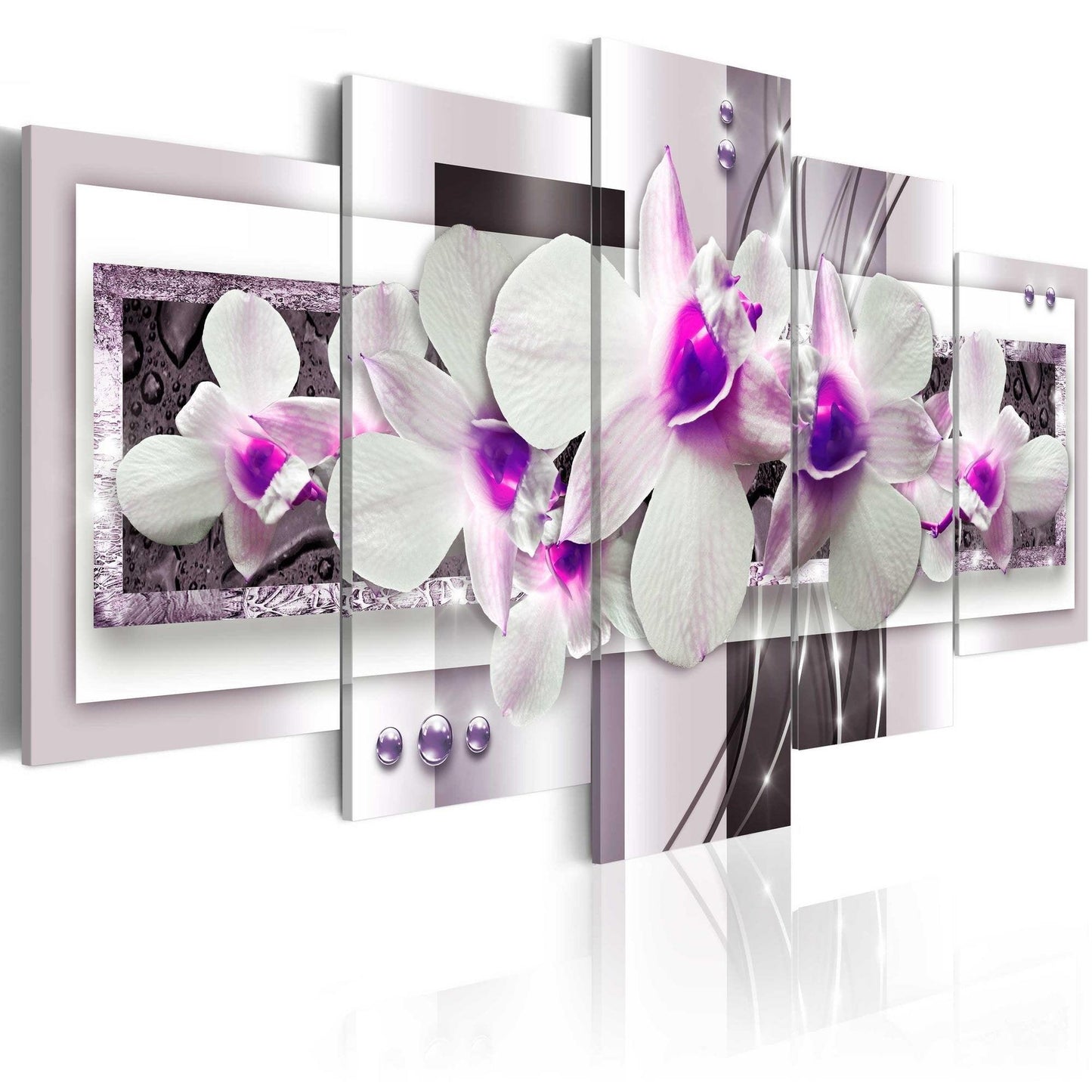 Canvas Print - With violet accent - www.trendingbestsellers.com