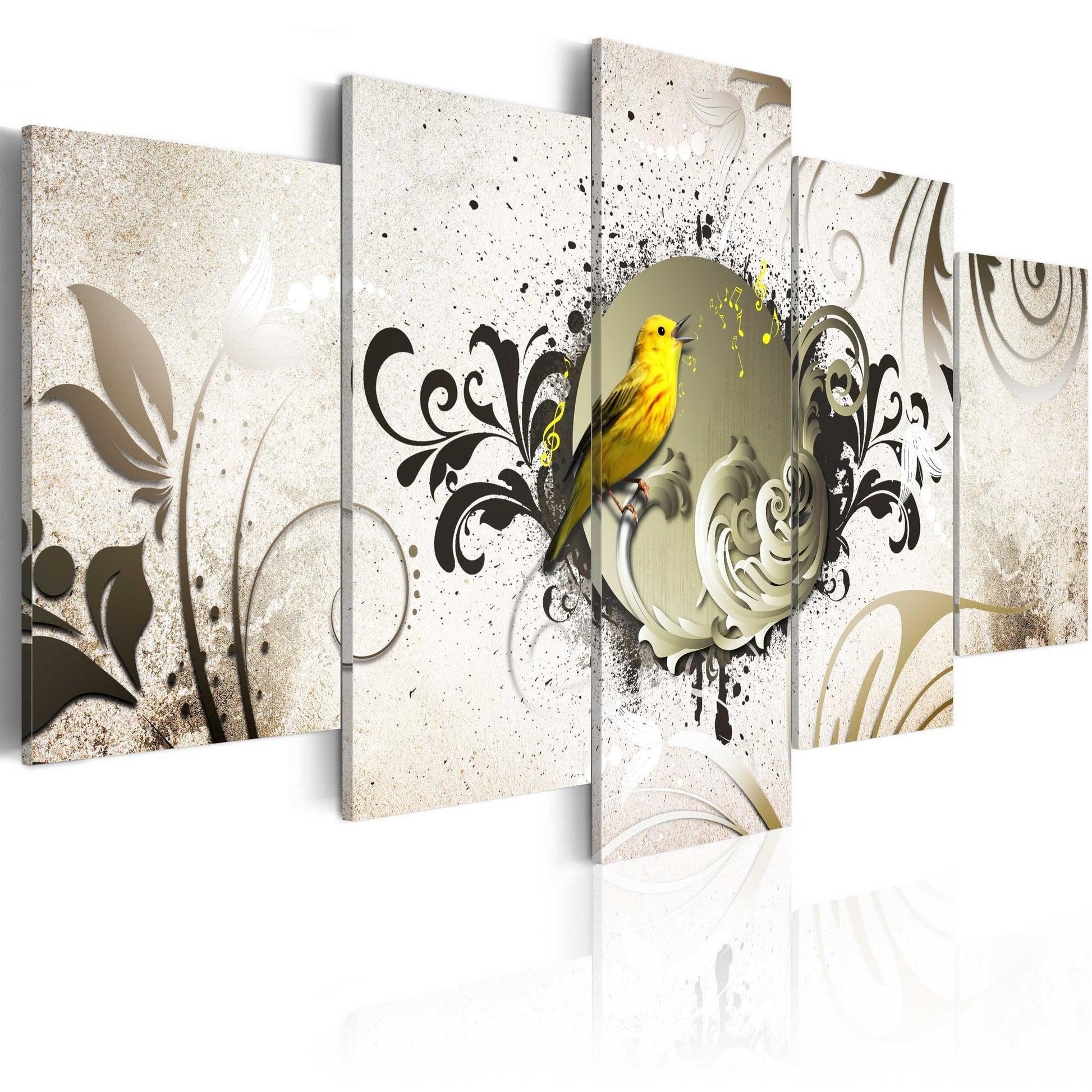 Canvas Print - Yellow bird - www.trendingbestsellers.com