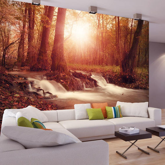 Peel and stick wall mural - Autumn Dreaminess - www.trendingbestsellers.com