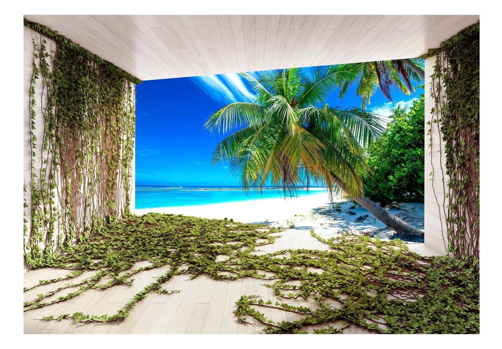 Peel and stick wall mural - Beach and Ivy - www.trendingbestsellers.com
