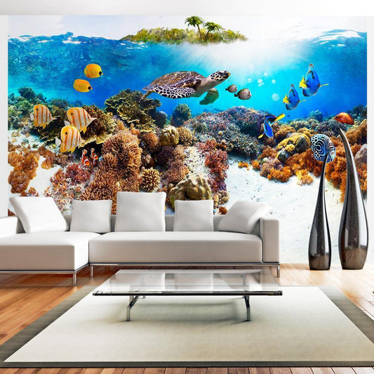 Peel and stick wall mural - Cay - www.trendingbestsellers.com