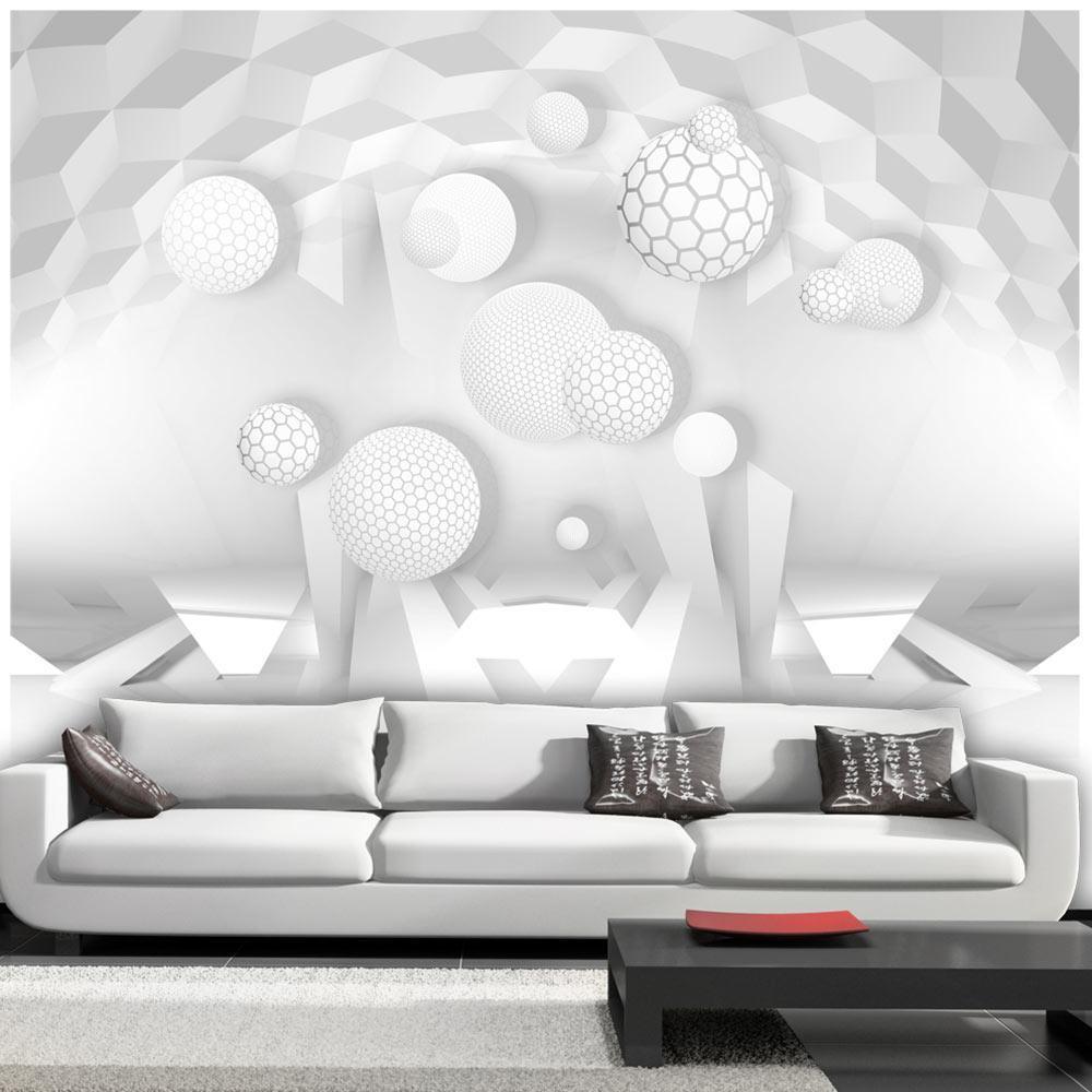 Peel and stick wall mural - Circles in the Space - www.trendingbestsellers.com