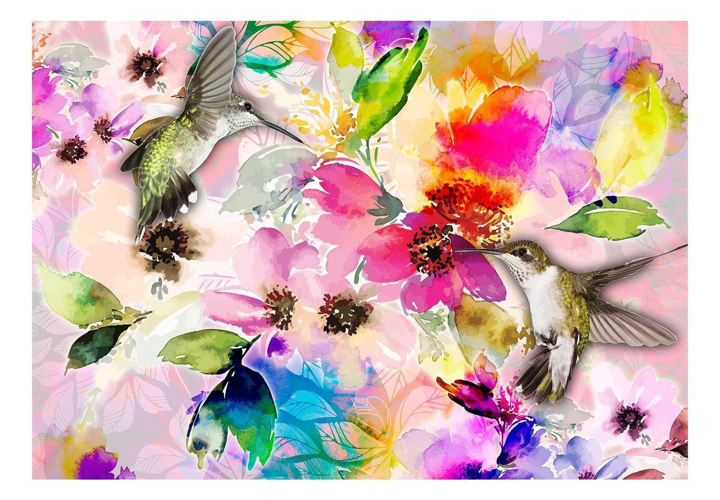 Peel and stick wall mural - Colours of Nature - www.trendingbestsellers.com