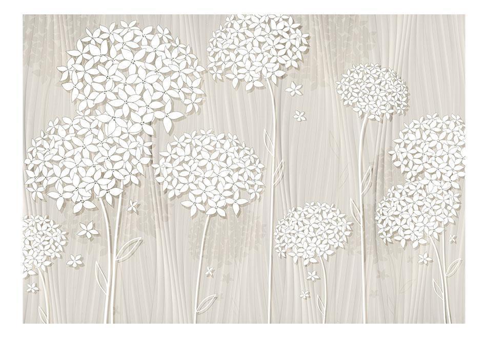Peel and stick wall mural - Creamy Daintiness - www.trendingbestsellers.com