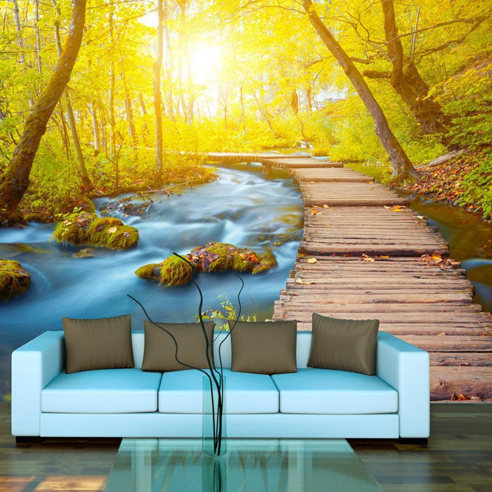 Peel and stick wall mural - Forest - www.trendingbestsellers.com