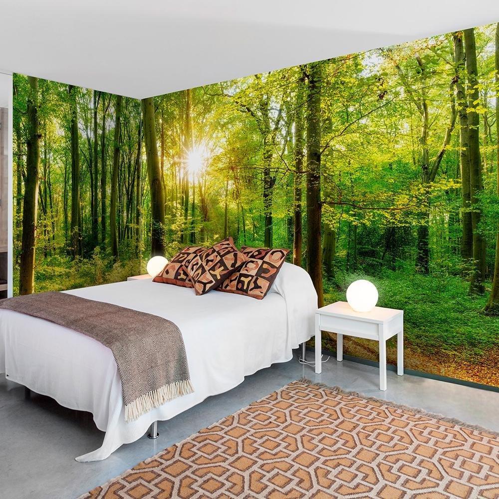 Peel and stick wall mural - Forest Rays - www.trendingbestsellers.com
