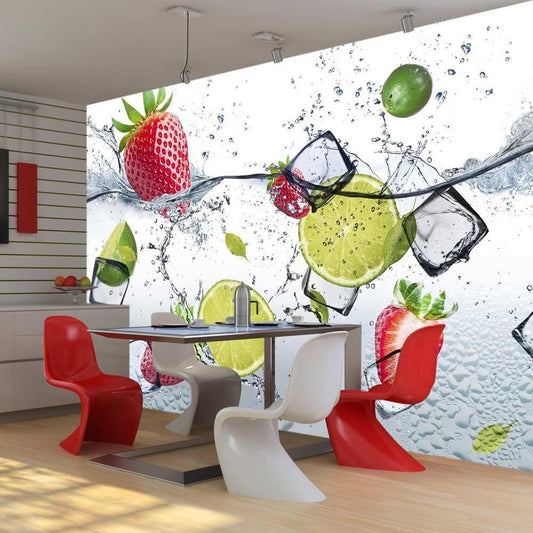 Peel and stick wall mural - Fruit cocktail - www.trendingbestsellers.com