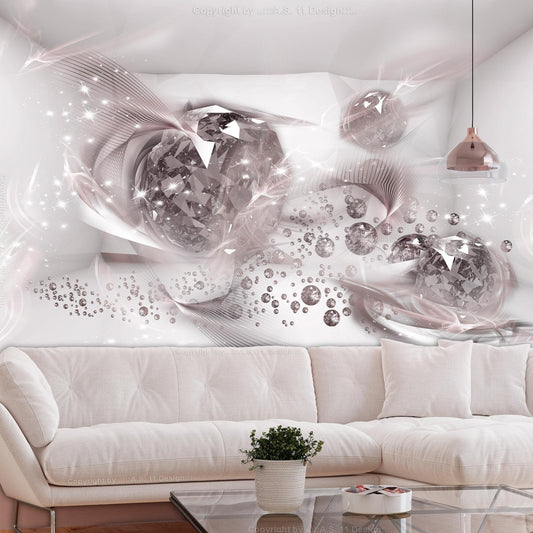 Peel and stick wall mural - Lovely Autumn (Violet) - www.trendingbestsellers.com