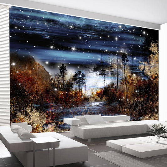 Peel and stick wall mural - Magical forest - www.trendingbestsellers.com