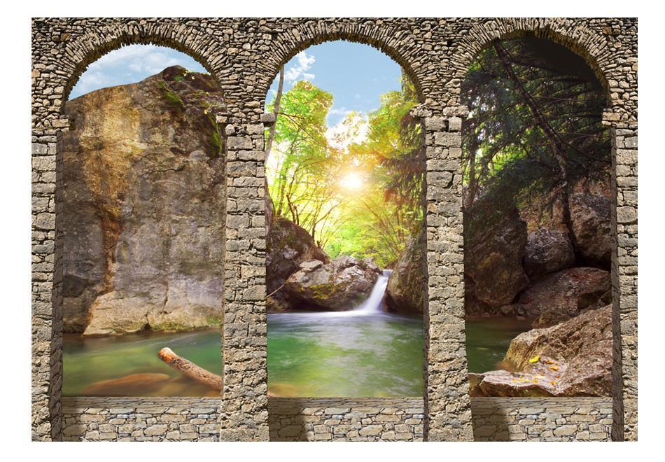Peel and stick wall mural - Morning relaxation - www.trendingbestsellers.com