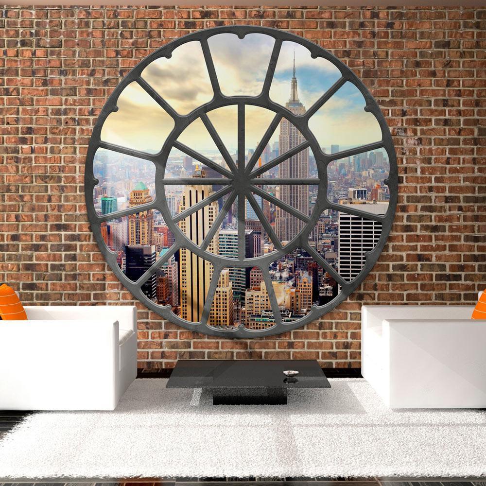 Peel and stick wall mural - New York at lunchtime - www.trendingbestsellers.com