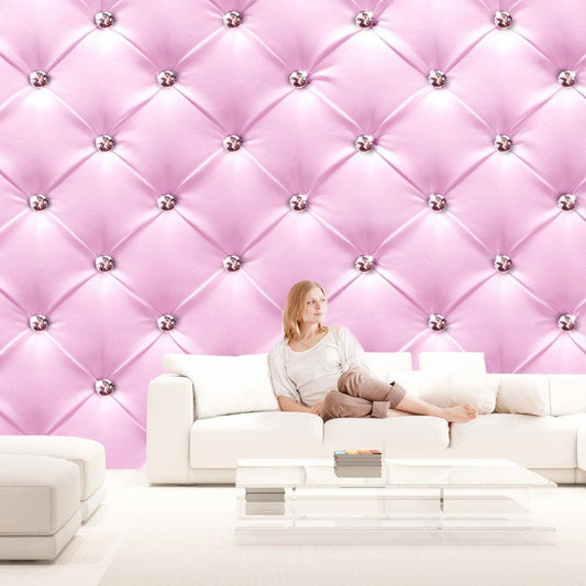 Peel and stick wall mural - Pink Elegance - www.trendingbestsellers.com