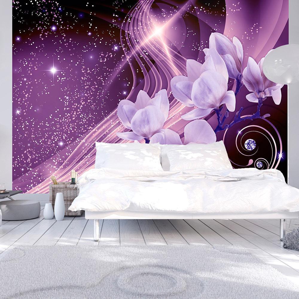 Peel and stick wall mural - Purple Milky Way - www.trendingbestsellers.com