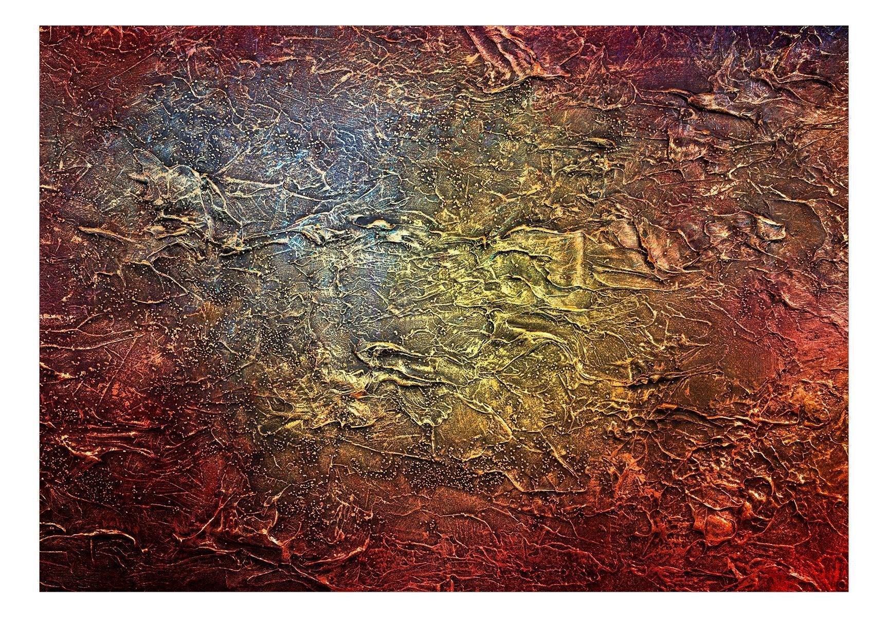 Peel and stick wall mural - Red Gold - www.trendingbestsellers.com