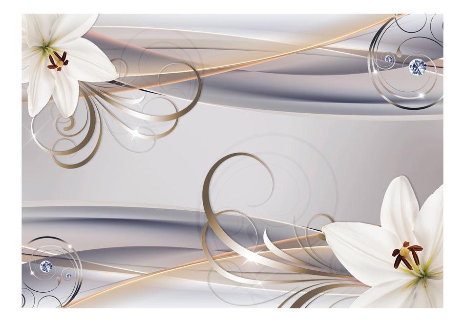 Peel and stick wall mural - Remember the Lilies - www.trendingbestsellers.com