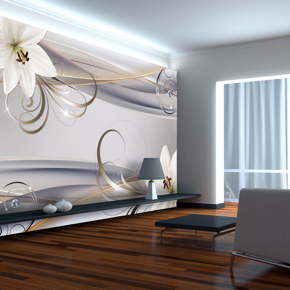 Peel and stick wall mural - Remember the Lilies - www.trendingbestsellers.com