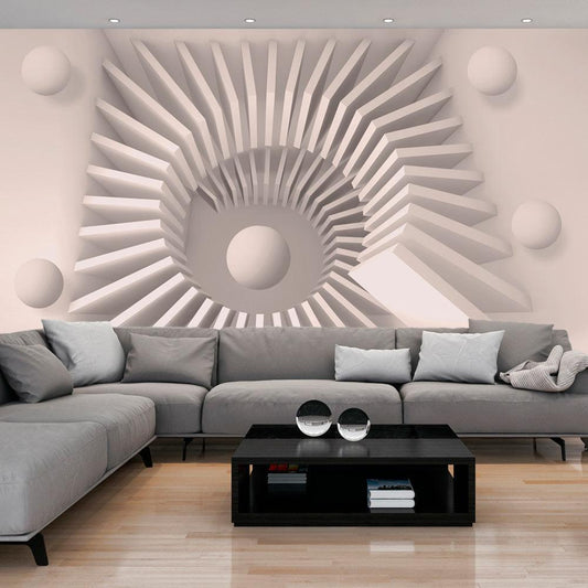 Peel and stick wall mural - Sand chamber - www.trendingbestsellers.com