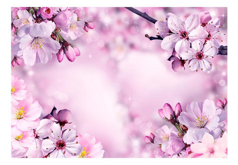 Peel and stick wall mural - Say Hello to Spring - www.trendingbestsellers.com